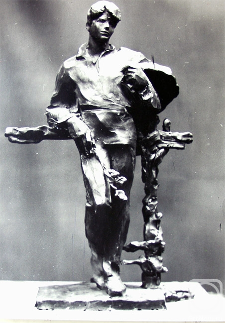 Chistyakov Yuri. S. Esenin. Sculptural sketch