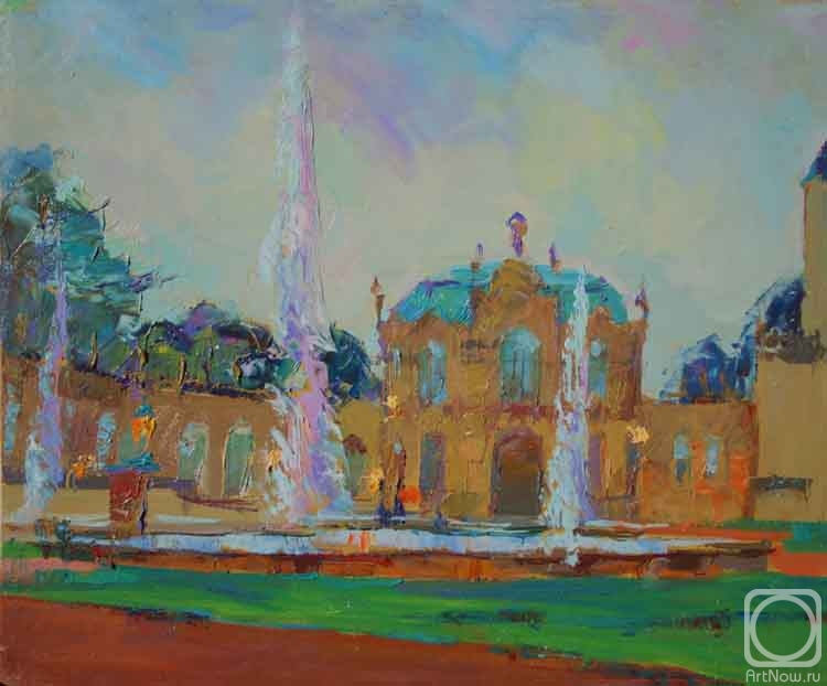 Mirgorod Igor. Dresden. Zwinger at dusk