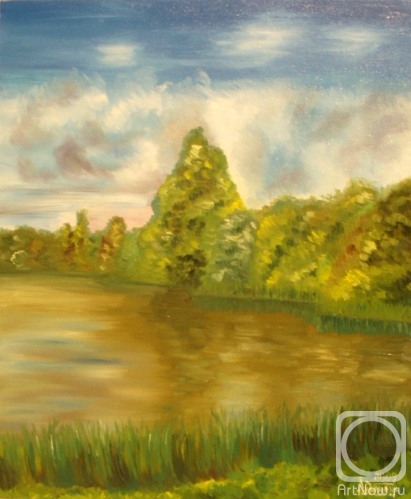 Lukaneva Larissa. The Deserted Pond