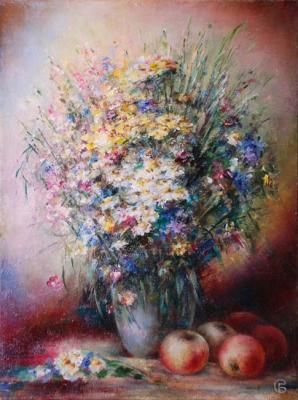 Years bouquet with apples. Komzolova Galina