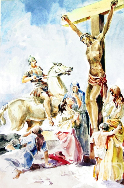 Chistyakov Yuri. The Holy Week. rucifix