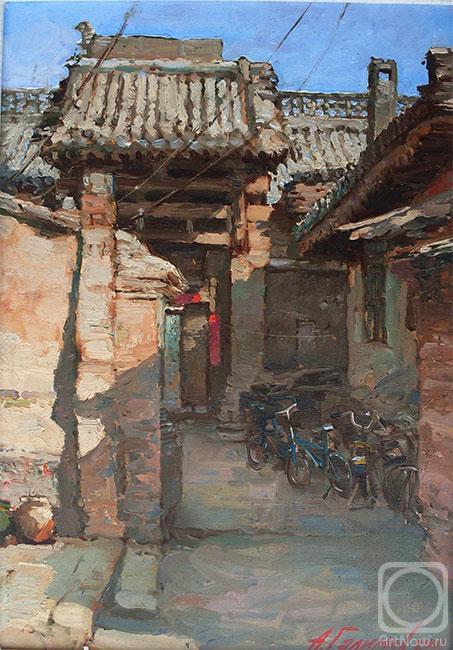 Galimov Azat. The Impressions about China. Piniyao. Ancient small street