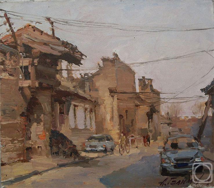 Galimov Azat. The Impressions about China. Piniyao. On street of the old city