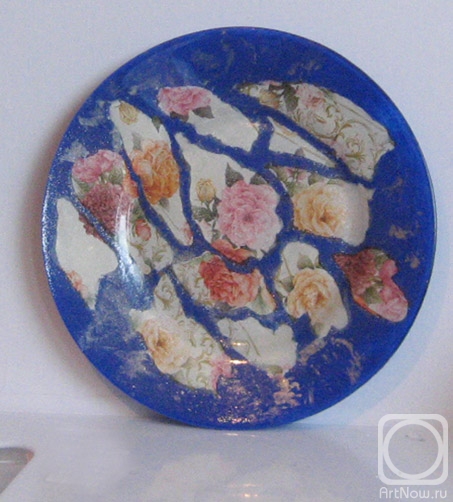 Bystrova Anastasia. Decorative plate