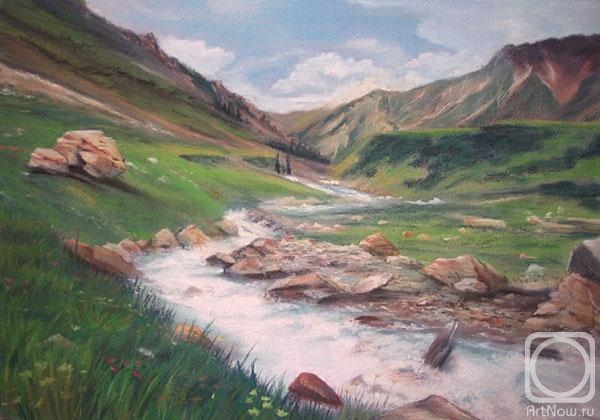 Sergeyeva Irina. Mountains river