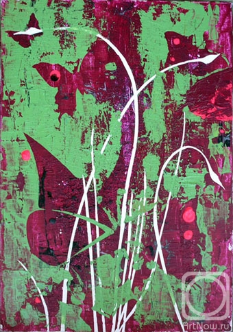 Afanaseva Dariya. butterflys in grass