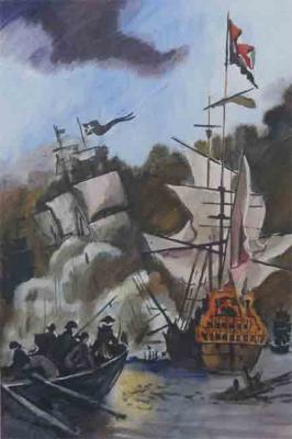 Naval battle