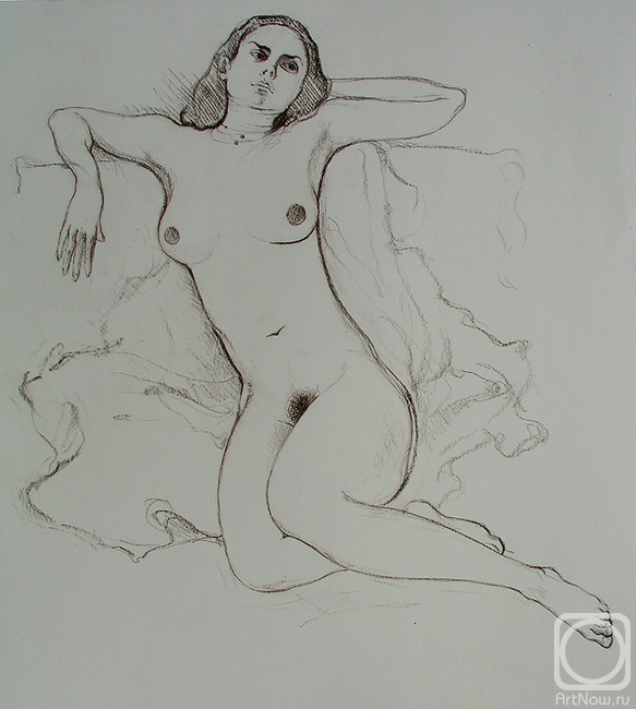 Kozlov Peter. Drawing from nature