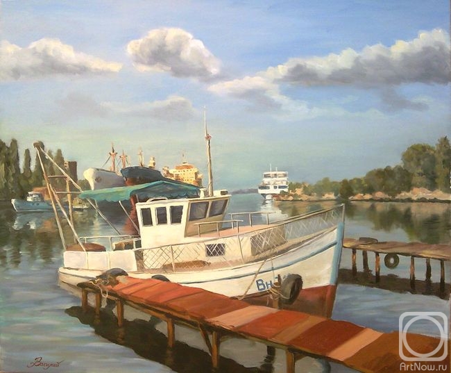 Pohomov Vasilii. Old Canal. Varna