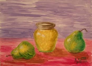 Pears and Honey (Jar Of Honey). Lukaneva Larissa