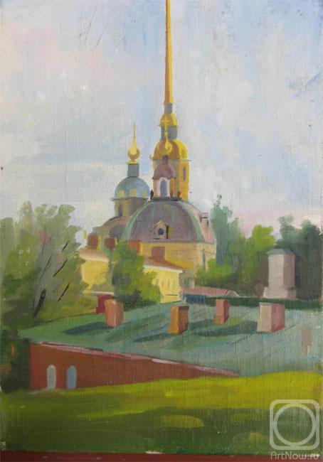 Lebedev Denis. From the roof of Petropalovka