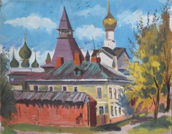 Autumn and domes. Lebedev Denis