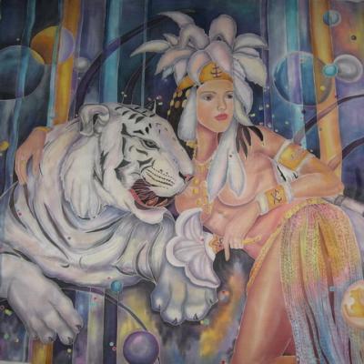 The Girl and the Tiger. Moskvina Tatiana