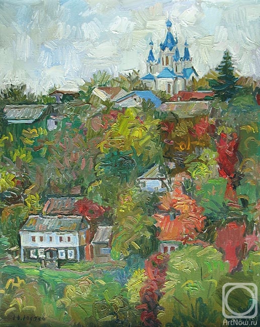 Yudaev-Racei Yuri. October in Kamyanets-Podilskiy. St George Church