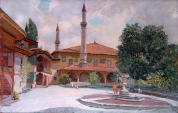 Bakhchisarai. Palace Mosque. Petrov Vladimir