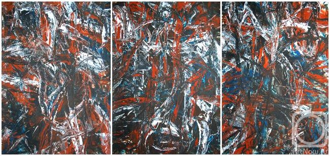 Frolov Oleg. Triptych. OF-A306