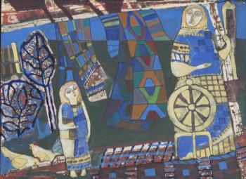 Visiting my grandmother