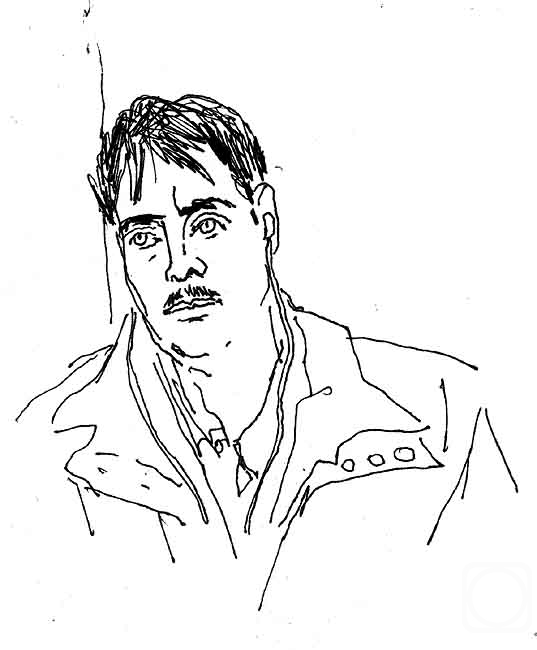 Karaceva Galina. In the train