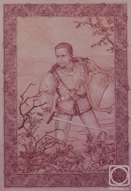 Vorontsov Dmitry. Portrait of Josef M