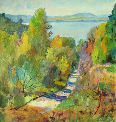 Road to the Dniester River. October. Yudaev-Racei Yuri
