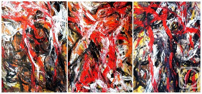 Frolov Oleg. Triptych. OF-A224