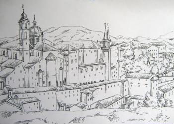 City of Urbino. Vdovina Elena