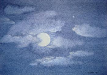 Full moon. Simashova Olga
