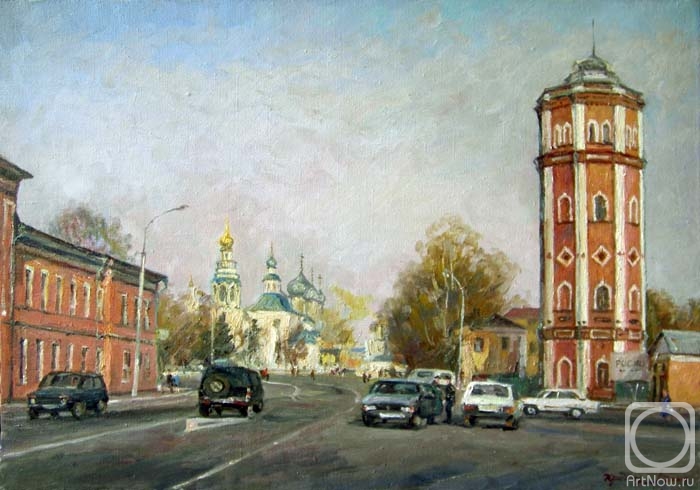 Вологда. Соборная горка. 60/70. Х.м. 2010 - Изобразительное искусство - Масло, а