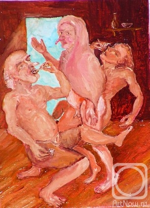 Bender Wolfgang. eating spoons