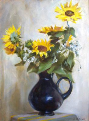 Sunflowers. Utkin Eugeny