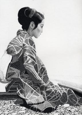 Variations on Takehisa Yumijis Female Images II. Goncharova Katherina