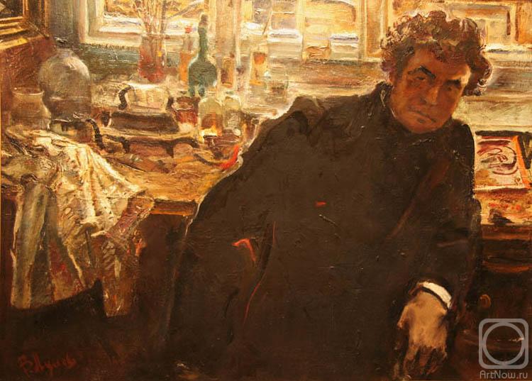 Lunev Valeriy. Portrait of the artist of the restorer A.M.Nikiforov