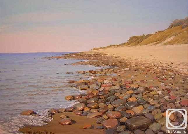 Zaborskih Igor. Stones on a coast