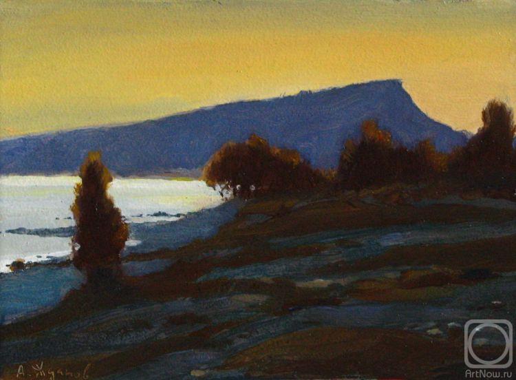 Zhdanov Alexander. Sunset in Cyprus