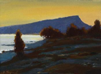 Sunset in Cyprus. Zhdanov Alexander