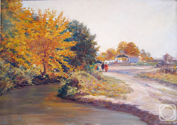 Petrov Vladimir. Autumn sketch