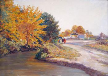 Autumn sketch. Petrov Vladimir