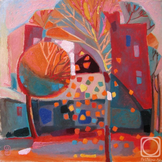 Shipilova Elena. Autumn in the "Red Houses"