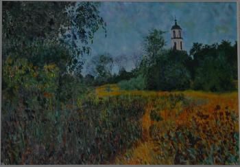 Church tower in the village of Argunovo, Vladimirskaya region. Autumn. Filiykov Alexander