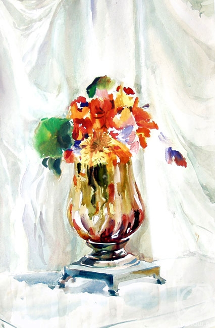 Chistyakov Yuri. Nasturtiums