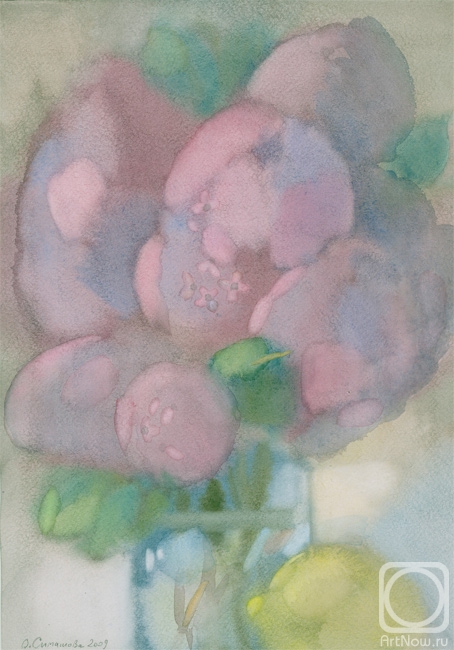 Simashova Olga. Lilac and lemon