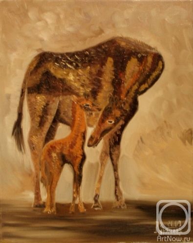 Lukaneva Larissa. The Giraffes