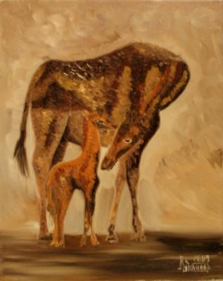 The Giraffes. Lukaneva Larissa