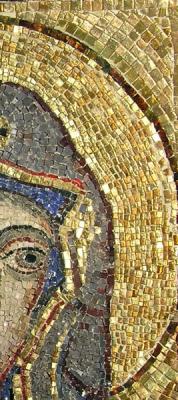 Virgin Mary (copy, fragment) (Unique Mosaic In Order). Lutokhina Ekaterina