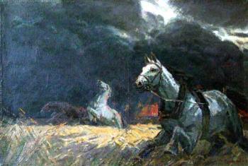 War has begun (Sovietic Painting). Rubinsky Igor
