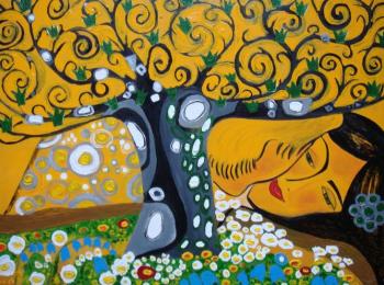 Hommage a Gustav Klimt 6. Tchercheeva Gulsara