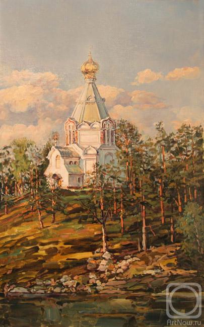 Lunev Valeriy. Valaam. Church in the name of Prelate Nikolay Chudotvortsa"