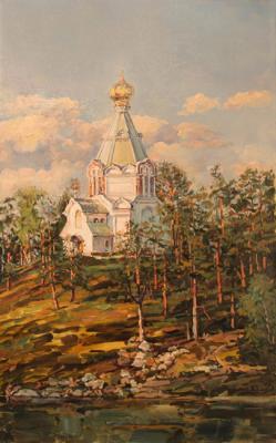 Valaam. Church in the name of Prelate Nikolay Chudotvortsa". Lunev Valeriy