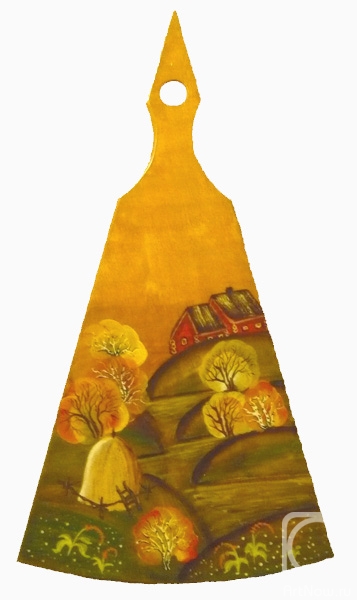 Kokoreva Margarita. utting board Autumn (from the series "Seasons")
