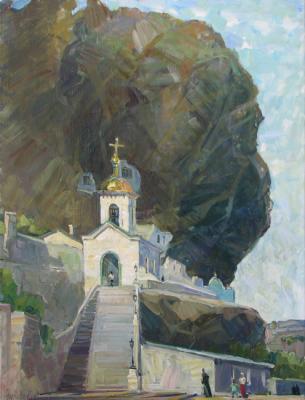 Holy Dormition Cave Monastery in Bakhchisarai (Crimean Landscapes). Zhukova Juliya